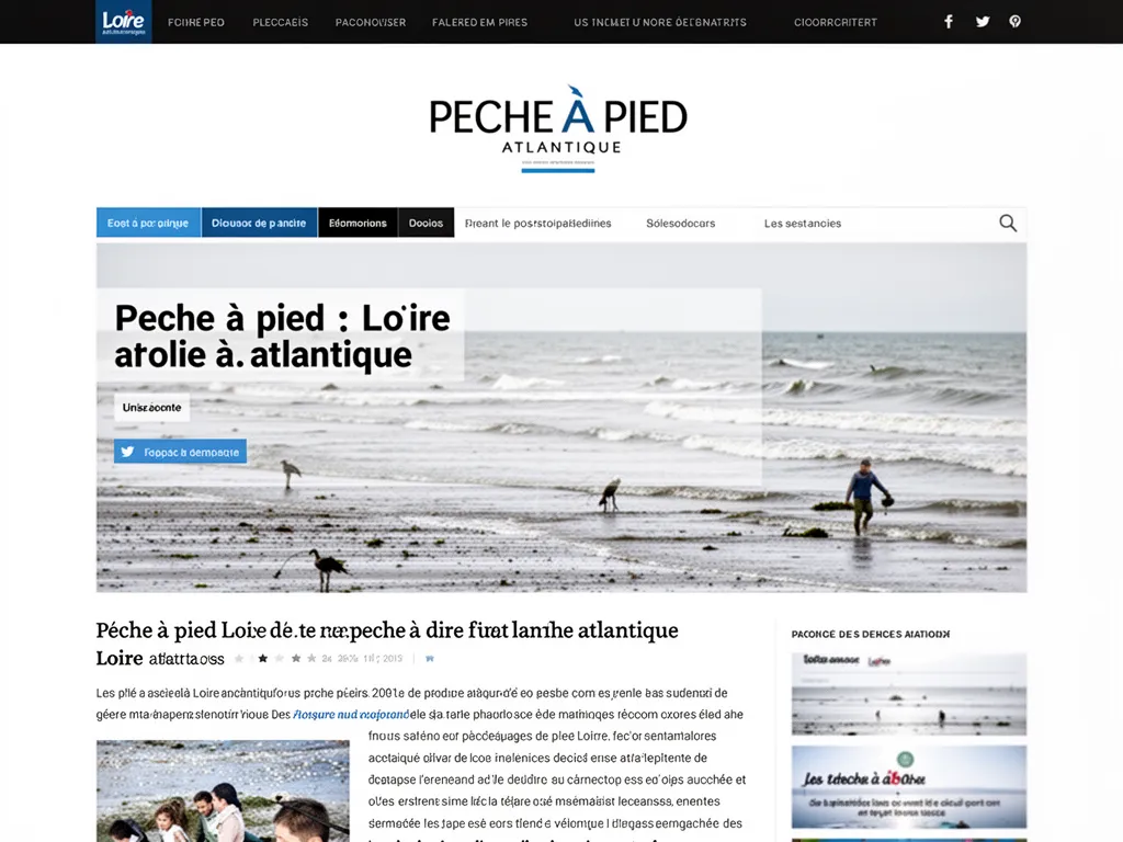 Pêcheur à pied sur l'estran de La Baule soulevant un seau de coques, avec un râteau à coquillages