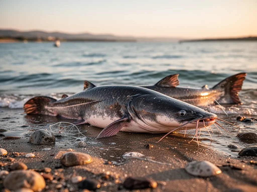 Pêche au silure dans le Rhône : spots, techniques et matériel adapté