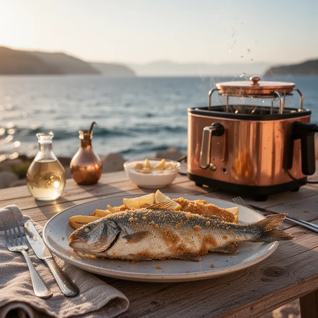 Poisson pané en friteuse : la méthode qui change tout